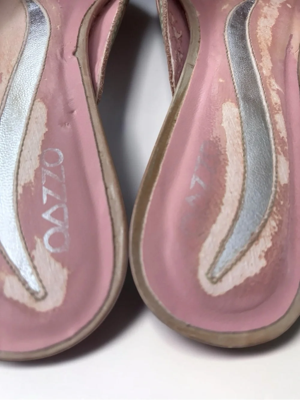 Vintage Y2K Pazzo Heck 2 Leather Pointed Toe Kitten Heel Mules Size 10